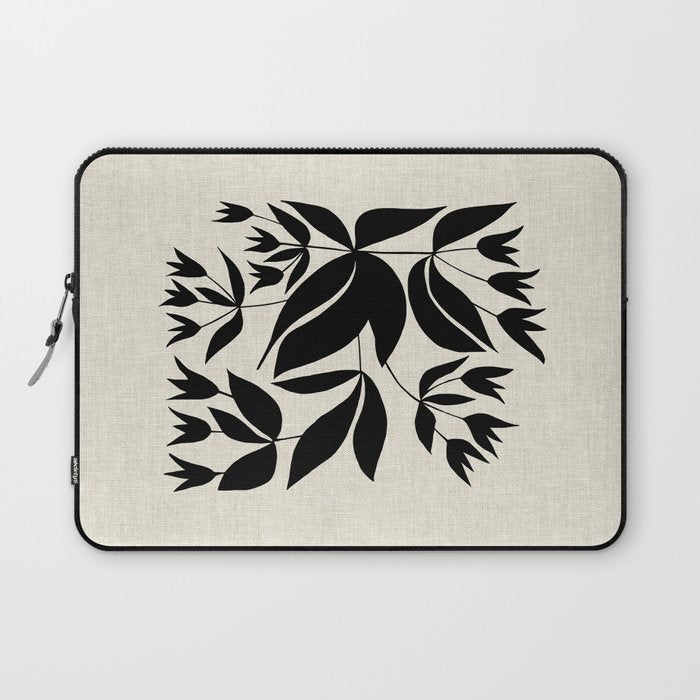 Vining Bell Flower Laptop Sleeve Gallery Image 1