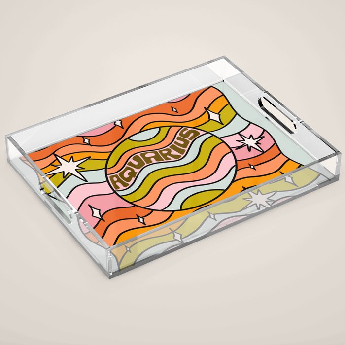 Aquarius Planet Acrylic Tray Gallery Image 1