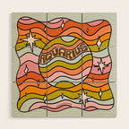 Aquarius Planet Wood Wall Art Gallery Image 1