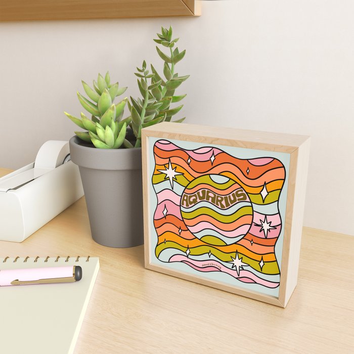 Aquarius Planet Mini Art Print Gallery Image 2