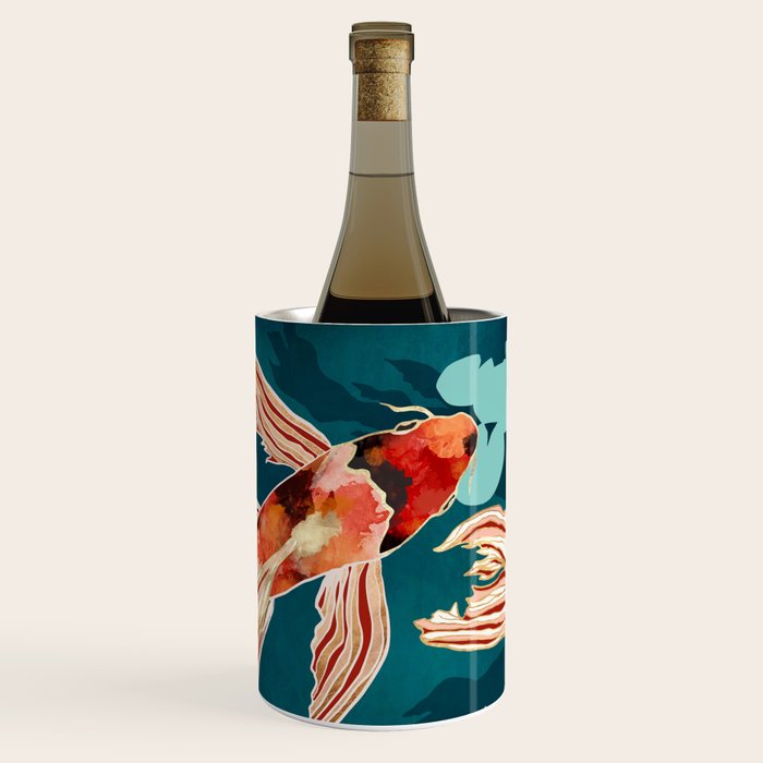 Metallic Koi VII Wine Chiller Gallery Image 1