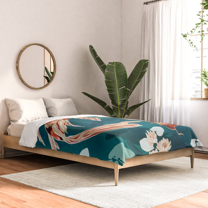 Metallic Koi VII Comforter Gallery Image 2