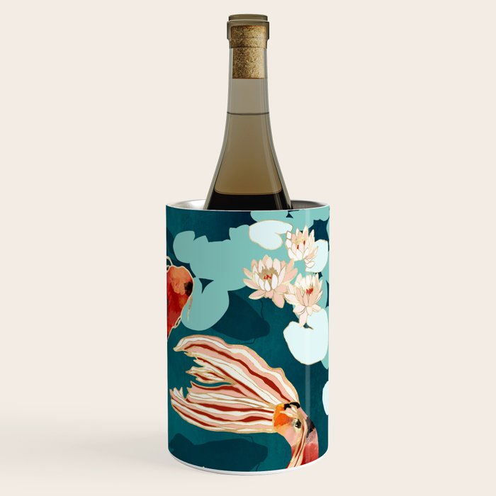 Metallic Koi VII Wine Chiller Gallery Image 3