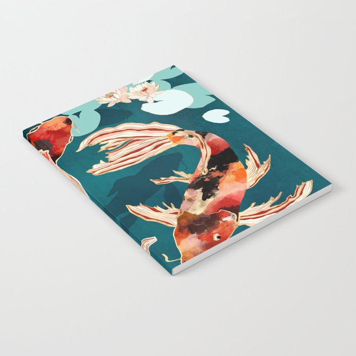 Metallic Koi VII Notebook Gallery Image 1