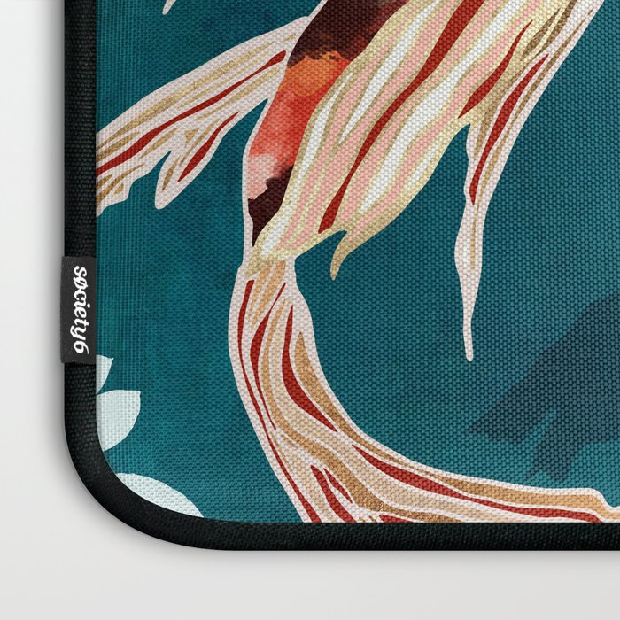 Metallic Koi VII Laptop Sleeve Gallery Image 3