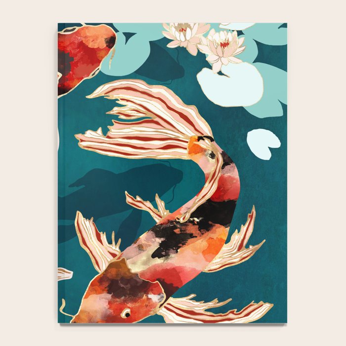 Metallic Koi VII Notebook Gallery Image 4