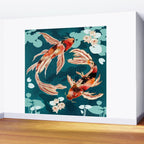 Metallic Koi VII Wall Mural Gallery Image 2