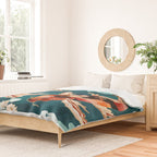 Metallic Koi VII Duvet Cover Gallery Image 2