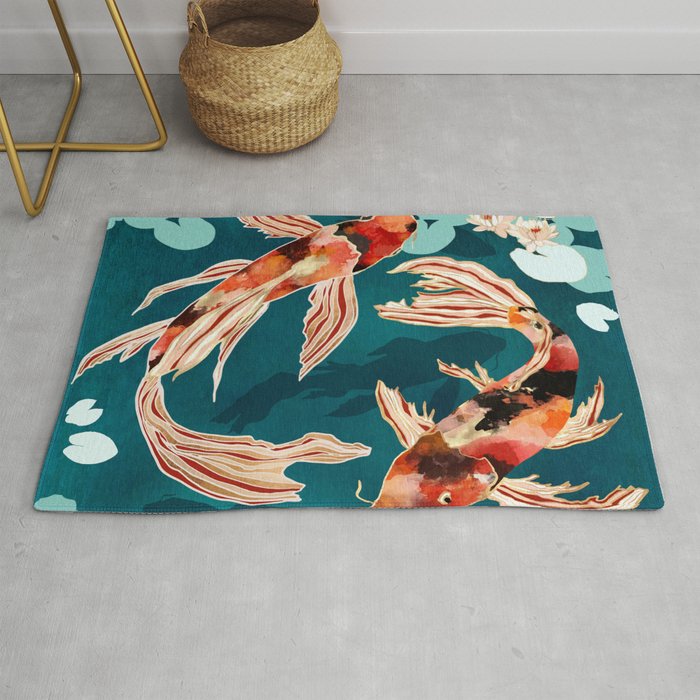 Metallic Koi VII Rug Gallery Image 1