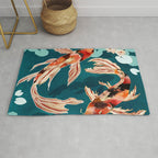 Metallic Koi VII Rug Gallery Image 1