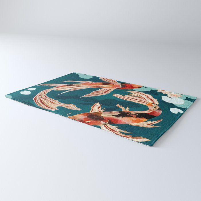 Metallic Koi VII Rug Gallery Image 3