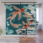 Metallic Koi VII Wall Mural Gallery Image 1