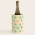 Atomic Dots Midcentury Modern Retro Pattern in 50s Blush Pink, Cream, and Mint Wine Chiller Gallery Image 2
