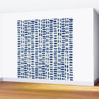 Abstract rectangles - indigo Wall Mural Gallery Image 2