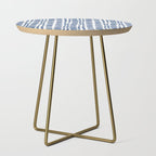 Abstract rectangles - indigo Side Table Gallery Image 1