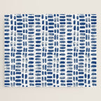 Abstract rectangles - indigo Jigsaw Puzzle Gallery Image 1