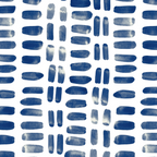 Abstract rectangles - indigo Coffee Mug Gallery Image 2
