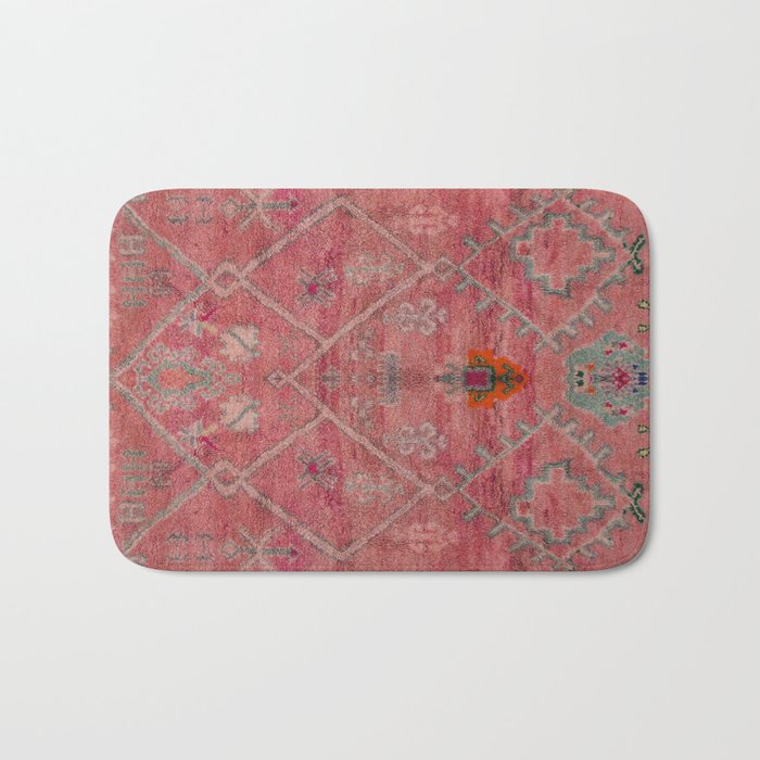 Moroccan Carpet  Bath Mat Gallery Image 1