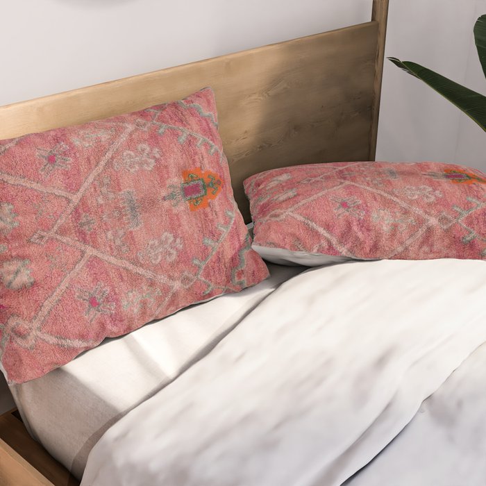 Moroccan Carpet  Pillow Sham Gallery Image 2