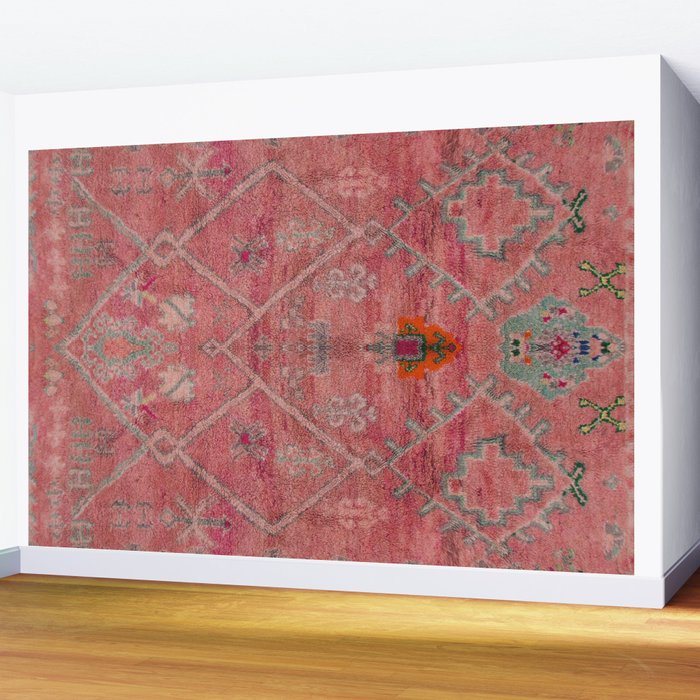 Moroccan Carpet  Wall Mural Gallery Image 2