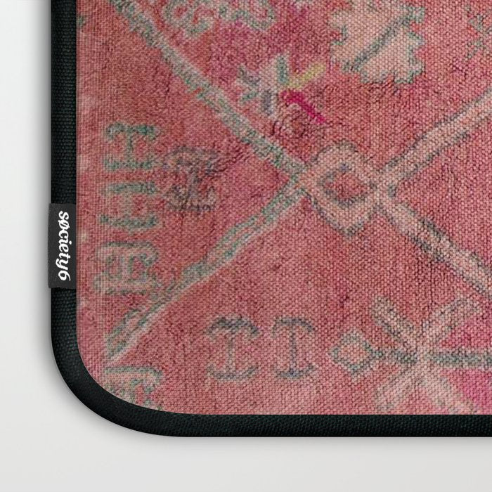 Moroccan Carpet  Laptop Sleeve Gallery Image 3