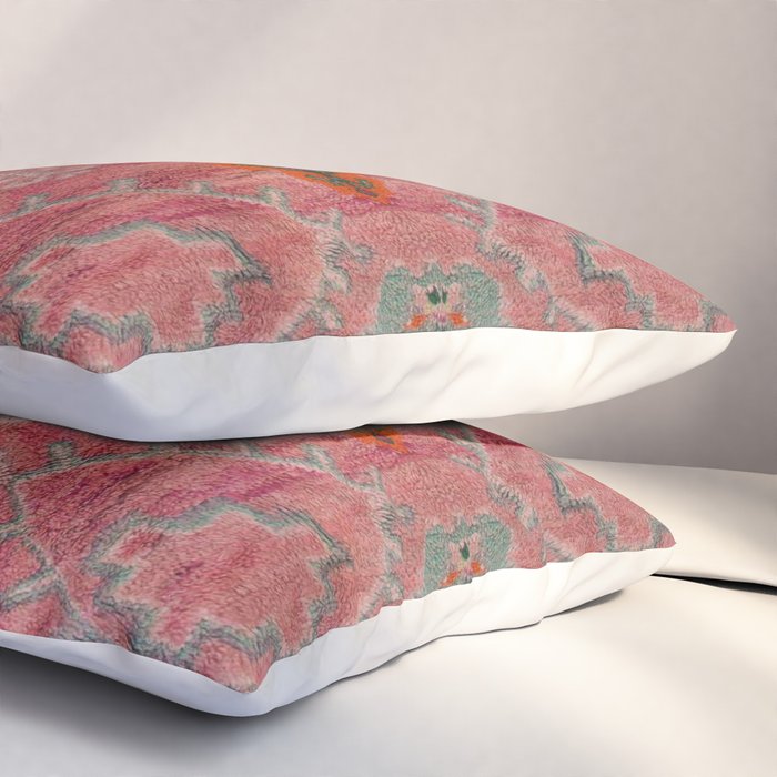 Moroccan Carpet  Pillow Sham Gallery Image 3