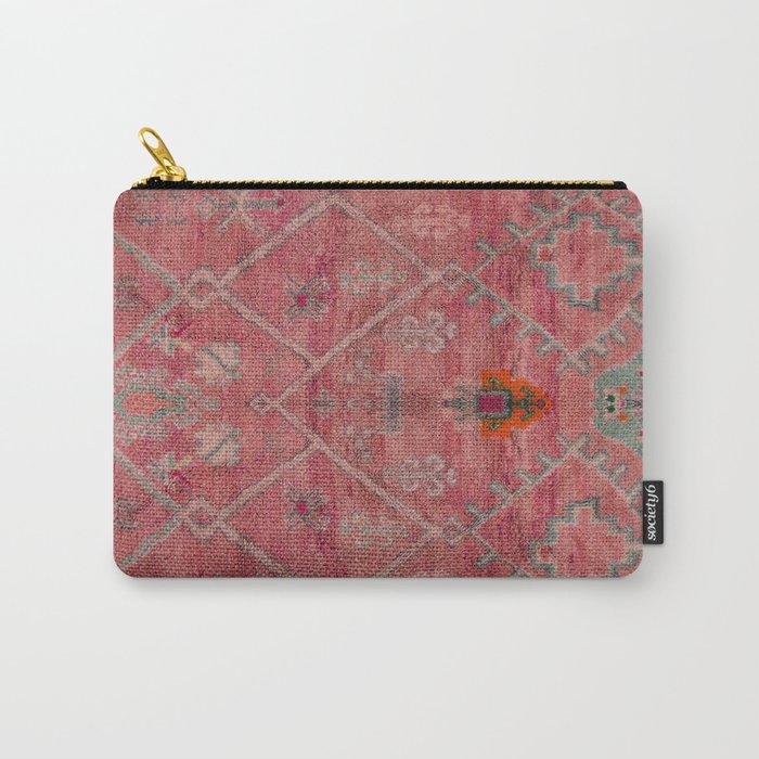 Moroccan Carpet  Carry All Pouch Gallery Image 1