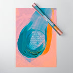 "May You Always Be The One Who Stays In Relentless Pursuit.." Wrapping Paper Gallery Image 1