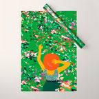 Lost in the meadows of our memories, it took me time to realise the seasons had changed again Wrapping Paper Gallery Image 1