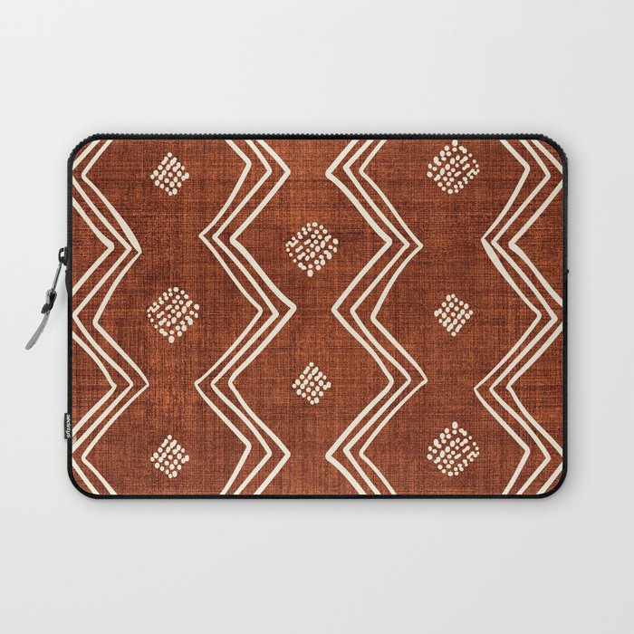 Village in Rust Laptop Sleeve Gallery Image 1