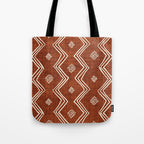 Village in Rust Tote Bag Gallery Image 1