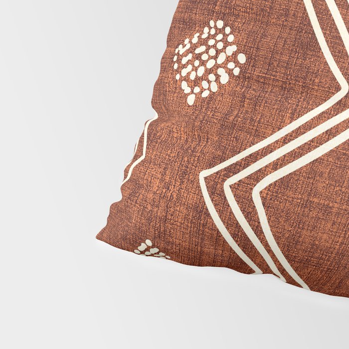 Village in Rust Pillow Sham Gallery Image 4