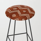 Village in Rust Stool Gallery Image 2
