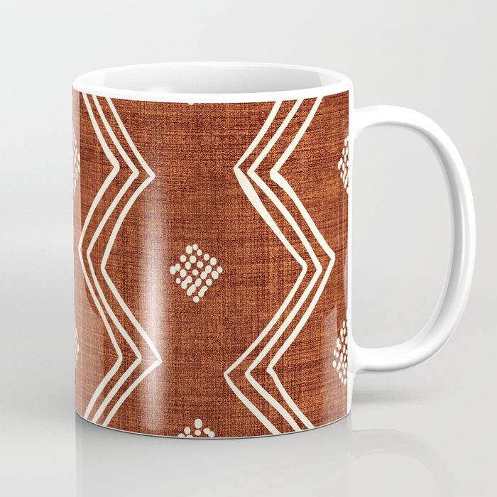 Village in Rust Coffee Mug Gallery Image 1