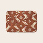 Village in Rust Bath Mat Gallery Image 1