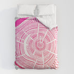 Ponderosa Pine - Pink OmbrÃ© Palette Comforter Gallery Image 6