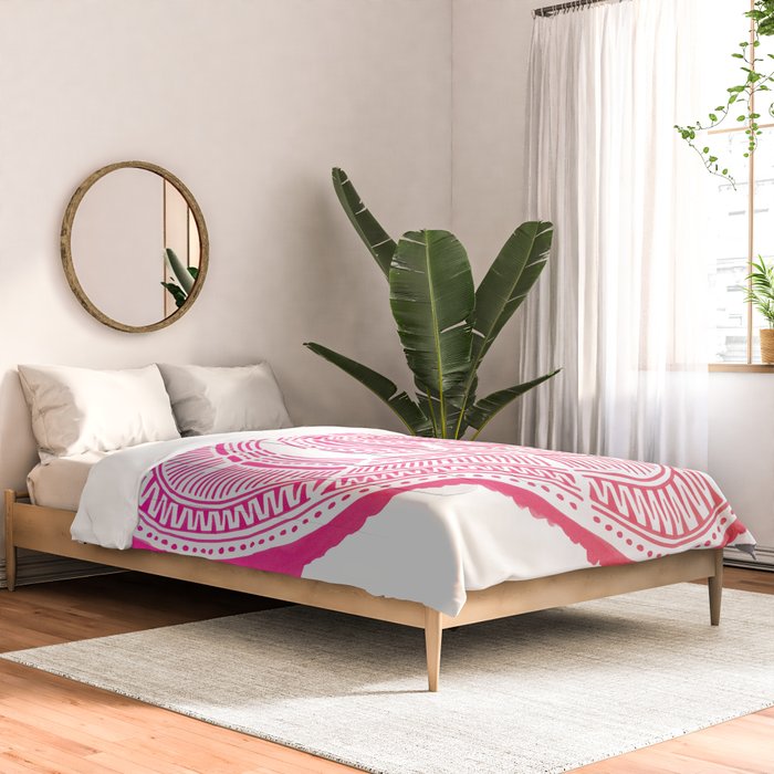 Ponderosa Pine - Pink OmbrÃ© Palette Comforter Gallery Image 2