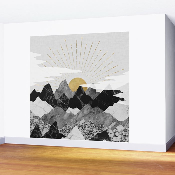 Sunrise Wall Mural Gallery Image 2