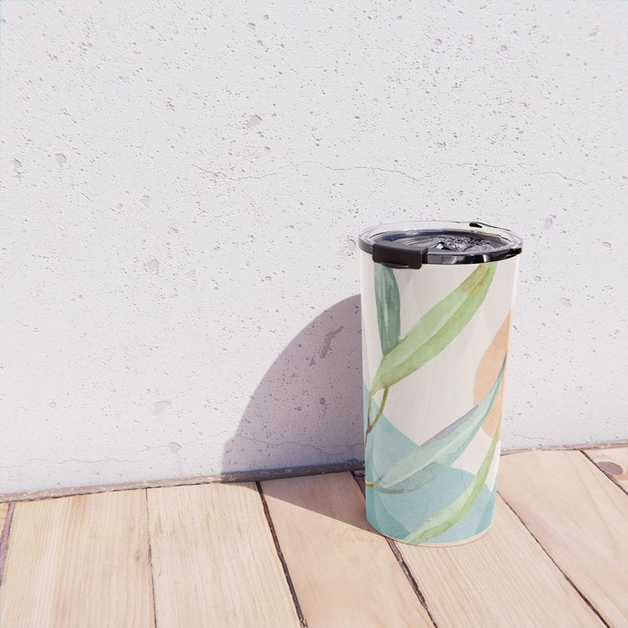 Setting Sun over the Sea 1 Travel Mug Gallery Image 4