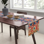 Perepedil Shirvan East Caucasus Rug Print Table Runner Gallery Image 2