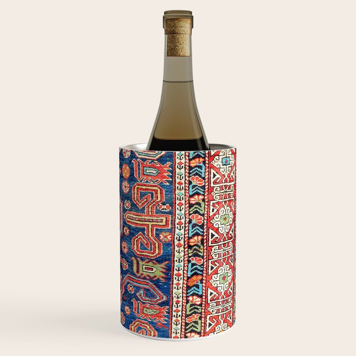 Perepedil Shirvan East Caucasus Rug Print Wine Chiller Gallery Image 3