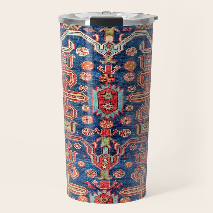 Perepedil Shirvan East Caucasus Rug Print Travel Mug Gallery Image 1
