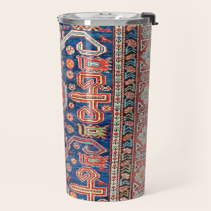 Perepedil Shirvan East Caucasus Rug Print Travel Mug Gallery Image 2