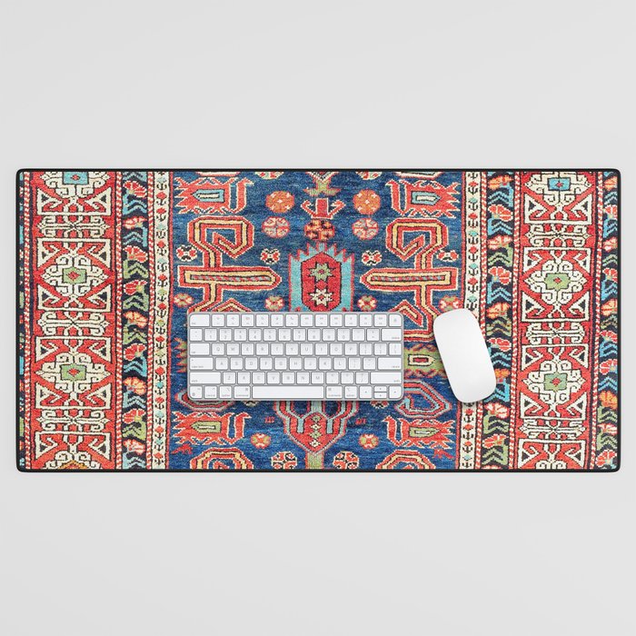 Perepedil Shirvan East Caucasus Rug Print Desk Mat Gallery Image 1