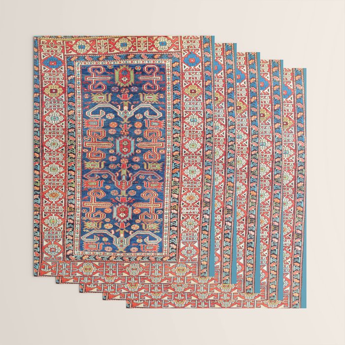 Perepedil Shirvan East Caucasus Rug Print Wrapping Paper Gallery Image 3