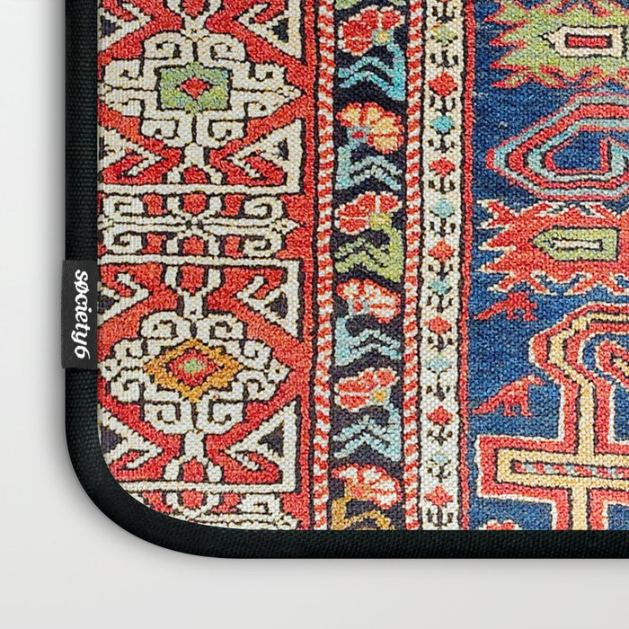 Perepedil Shirvan East Caucasus Rug Print Laptop Sleeve Gallery Image 3