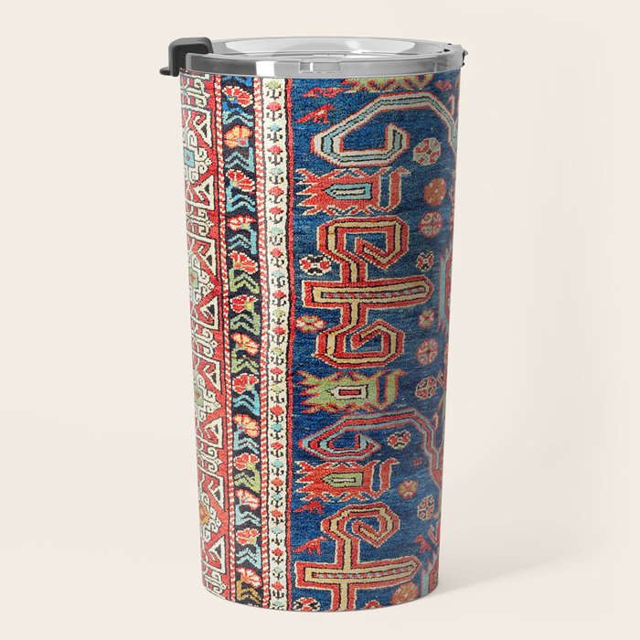 Perepedil Shirvan East Caucasus Rug Print Travel Mug Gallery Image 3