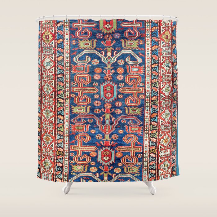 Perepedil Shirvan East Caucasus Rug Print Shower Curtain Gallery Image 1