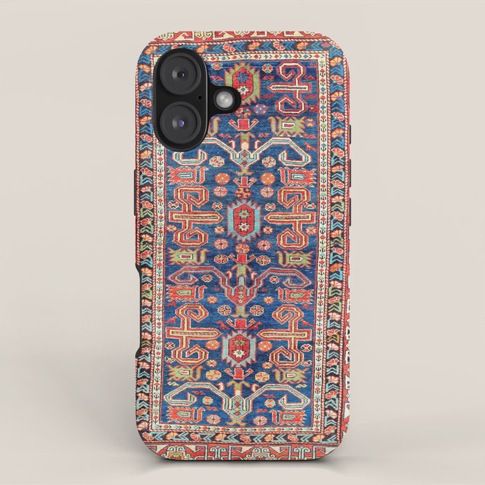 Perepedil Shirvan East Caucasus Rug Print iPhone Case Gallery Image 1