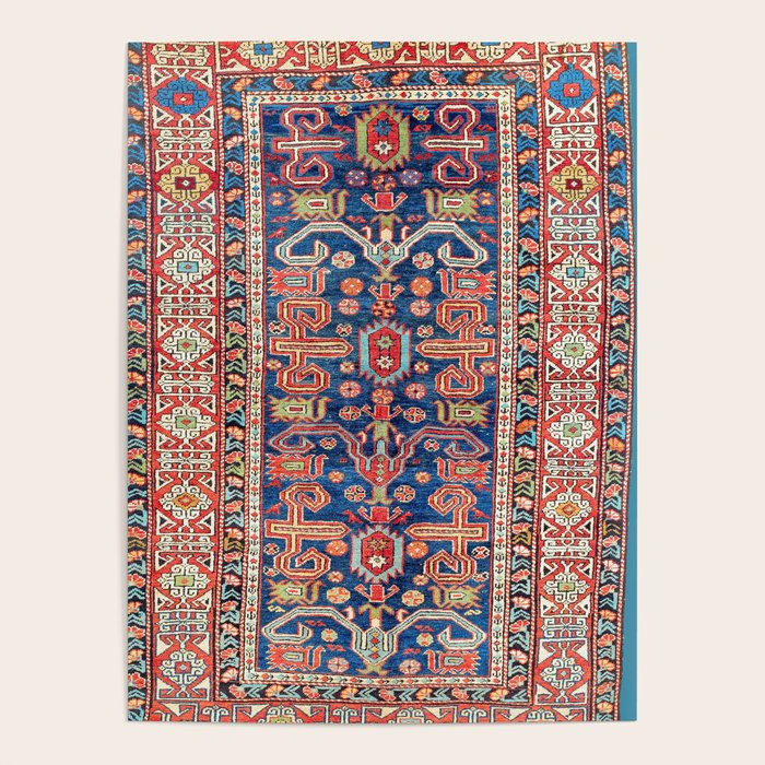 Perepedil Shirvan East Caucasus Rug Print Poster Gallery Image 4